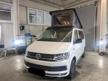 Volkswagen T6 2.0 204 CH TDI 4motion Camper Wohnmobil ACC*TV*LED / 07-2017 / automatique / 46.000 KM / 4 places , 4 couchages , panneaux solaires / Prix : 24000€