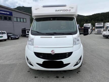 Prix : 20000€  FIAT 2.3 150 CH Rapido RAPIDO 791FF , année : 2014 , automatique, diesel , kilométrage : 58501 km , permis B , lit centrale , test d’étanchéité OK. ,5 places , 5 couchages 