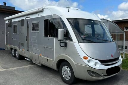 Prix : 18500€  FIAT 3.0 156 CH Bürstner ELEGANCE , année : 2010 , kilométrage : 105.000 Km , diesel , manuelle , 4 places , 4 couchages , permis C , test d’étanchéité ok , porte vélo , 