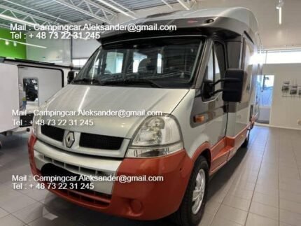 Prix : 13000€  Renault 3.0 136 CH Bürstner Mega Van IT, année : 2006 , kilométrage : 68107 KM , 4 places , 4 couchages , panneaux solaires, test d’étanchéité ok, diesel , manuelle