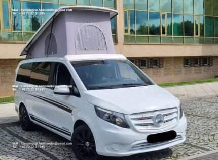 Prix : 23000€  Mercedes-Benz VITO MERCUS CAMPER MARCO POLO 1.8 102 CH , année: 2019 , kilométrage: 79000 Km , 4 places , 4 couchages , manuelle , diesel