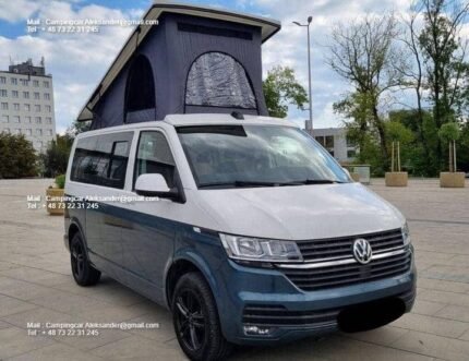 Prix : 25000€  Volkswagen T6.1 DSG CAMPER CALIFORNIA 2.0 150 CH année : 2019 , kilométrage : 29.000km , 4 places , 4 couchages , panneaux solaires