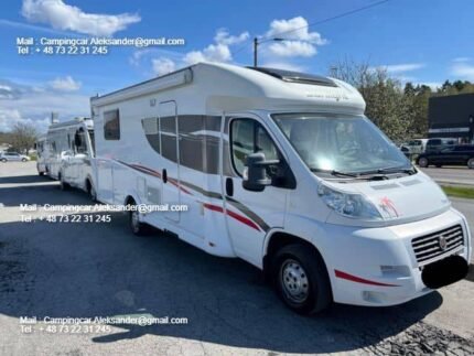 Prix : 19000€  FIAT 2.3 150 CH Sunlight T69 2.3L/150 CH automatique, diesel , panneaux solaires , 4 places , 4 couchages , lit centrale , porte vélos , année : 2014 , kilométrage : 77241 km