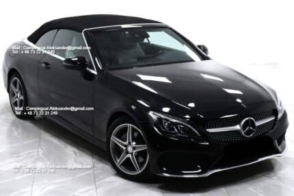 Prix : 17500€   Mercedes-Benz C-Class 200 2.0 184 CH 4MATIC Cabriolet 2xAMG , année : 2017 , kilométrage : 74 000 km, essence , automatique