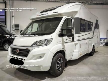 Prix : 45000€ ! 18000 Km   FIAT 2.3 160 CH Adria Matrix SC , année 2020 , automatique, diesel , 18000 Km certifié , 5 places , 5 couchages, lit centrale , permis B ,