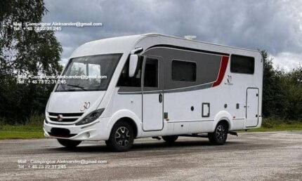 Prix: 28000€ ! 5 couchages   FIAT 2.3 150 CH Bürstner Viseo integral , année ; 2017 , manuelle , diesel , kilométrage : 36800 Km , 5 places , 5 couchages , permis B , panneaux solaires, 