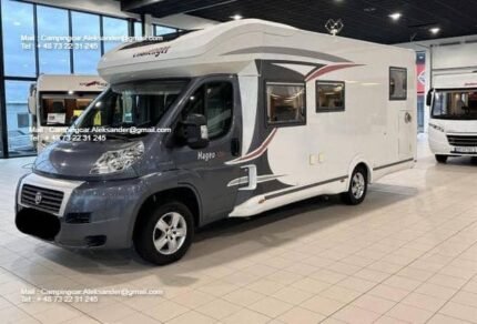 Prix : 18000€  FIAT 2.3 150 CH Challenger MAGEO , année : 2013 , kilométrage : 87000 km , 4 places , 4 couchages , permis B , panneaux solaires, test d’étanchéité ok , 4 places , 4 couchages , permis B , panneaux solaires , test d’étanchéité ok , 