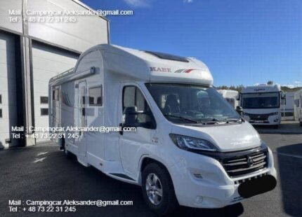 Prix : 37000€   FIAT 2.3 150 CH KABE TMX , année : 2016 , manuelle , diesel , kilométrage : 51000 Km , 4 places , 4 couchages , test d’étanchéité ok, panneaux solaires, porte vélo
