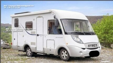 Prix : 15000€  FIAT 2.3 131 CH Hymer B 504 CL , année : 2007 , kilométrage : 103500 Km , 4 places , 4 couchages, permis B , panneaux solaires , test d’étanchéité ok , 