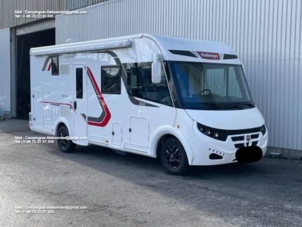 Prix : 38000€! 2021 ! 24200km  FIAT 2.3 140 CH Challenger SIRIUS 2060, ANNÉE: 2021 , kilométrage : 24200Km , 5 places , 5 couchages , permis B , panneaux - AUVENT - CAMÉRA - NAVI - automatique / diesel / 