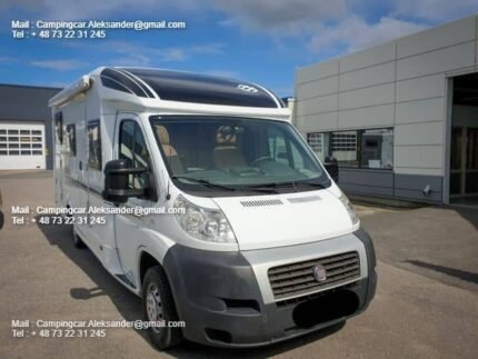 Prix : 15500€  FIAT 2.3 130 CH Knaus Van TI 600 MG , année : 2010 , kilométrage : 75000 km 4places , 4 couchages , permis B , diesel , manuelle