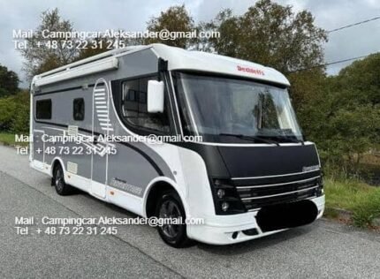 Prix : 15000€  FIAT 2.3 130 CH Dethleffs ADVANTAGE, année : 2008 , diesel , kilométrage : 96000 Km , 4 places , 4 couchages , permis B , panneaux solaires , test d’étanchéité ok