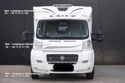 Prix : 18000€  FIAT 2.3 131 CH Al-ko Light chassis , année : 2011 , 62000 Km certifié , 4 places , 4 couchages , permis B , diesel , manuelle