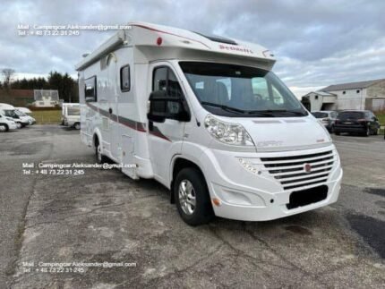 Prix : 17000€  FIAT 3.0 177 CH Dethleffs , année : 2012 , 82900 Km , 4 places , 4 couchages , automatique , diesel , panneaux solaires, permis B , test d’étanchéité ok