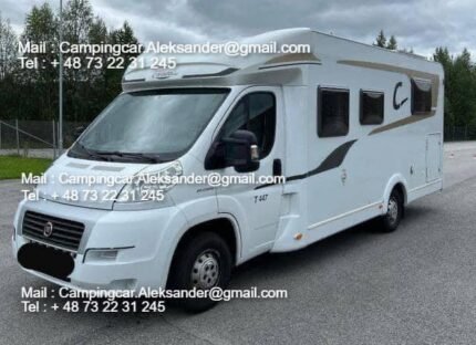 Prix : 18000€  FIAT 2.3 131 CH Fiat CAPRON , Année : 2014 , kilométrage : 64068 km , 5 places , 5 couchages , permis B , diesel , manuelle , panneaux solaires , porte vélo , test d’étanchéité ok
