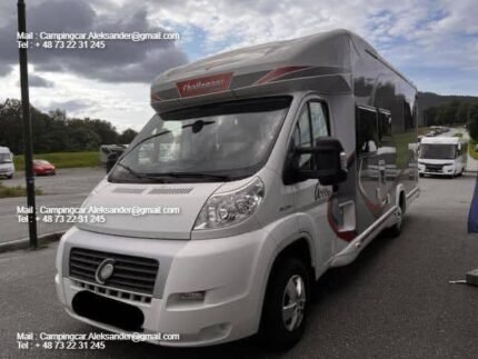 Prix : 19500€  FIAT 2.3 150 CH Challenger Graphite 388 , année : 2014 , kilométrage : 31000 Km , diesel , manuelle , 4 places , 4 couchages , permis B , lit centrale , test d’étanchéité ok , porte vélo