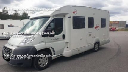 Prix : 14000€  FIAT 2.3 130 CH Roller Team , année : 2007 , 93000 Km , 4 places , 4 couchages , permis B , panneaux solaires , diesel, manuelle