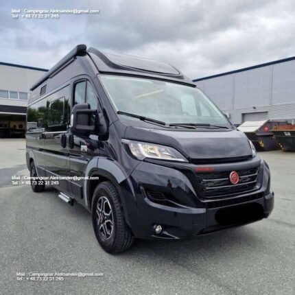 Prix : 40000€ ! Année : 2023 , Neuf !   FIAT 2.3 140 CH Challenger Vany 114 Max // 4 places , 4 couchages , année : 2023 , kilométrage : 1300 km , - / Lits superposés / 599cm / Automatique / 140cv / 4pers / Truma Diesel + 230v chauffage / panneaux Solaire / diesel / automatique,