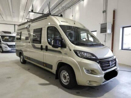 Prix : 22000€  FIAT 2.3 131 CH Knaus Box Life, année : 2016 , diesel, 4 places , 4 couchages , 44000 Km certifié , permis B , panneaux solaires