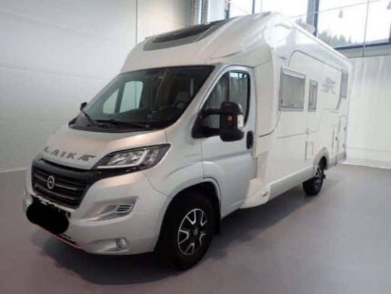 Prix : 28000€  FIAT DUCATO 2.3 180 CH Laika Ecovip 309 , année : 2017 , kilométrage : 60.000 Km , 4 places , 4 couchages , permis B , panneaux solaires , test d’étanchéité ok, porte vélo , Automatique, diesel