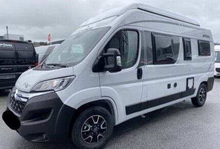 Prix : 42000€ ! Neuf ! 2023   CITROËN 2.2 165 CH Pøssl 2 Win R Pluss Family edition , année : 2023 , kilométrage : 00 KM ; diesel , manuelle , 4 places , 4 couchages , panneaux solaires