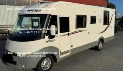 Prix : 20.000€ ! 5 couchages ,   FIAT 2.3 150 CH Rapido 891F , année : 2012 , kilométrage : 82500 Km , manuelle , diesel ,5 places , 5 couchages , permis B , test d’étanchéité ok , porte vélo