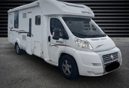 Prix : 16500€  FIAT 2.3 130 CH Rapido 7095DF , année : 2010 , manuelle, kilométrage : 80.000 Km , diesel , manuelle , permis B , panneaux solaires , porte vélos , test d’étanchéité OK 👌 
