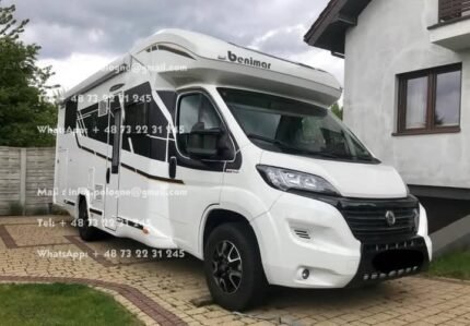 Prix : 32000€   FIAT 2.3 140CH DUCATO Benimar Mileo 268 , année : 2022, diesel , manuelle , kilométrage : 18 800 km, permis B , 4 places , 4 couchages, panneaux solaires , test d’étanchéité ok