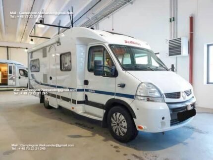Prix : 14000€  RENAULT 2.5 150 CH Dethleffs Globetrotter Esprit RT , année :2008 , kilométrage : 118000 Km , diesel , manuelle , 4 places , 4 couchages , permis B , panneaux solaires , test d’étanchéité ok , 