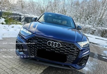 Prix : 20000€  AUDI Q5 2.0 204CH Sportback S-line Quattro , année : 2020 , kilométrage : 55 000 km , Automatique , Diesel