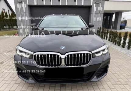 Prix : 18000€   BMW 5-serie 2.0 190CH 520d M Sport sport , année : 2021 , kilométrage : 62 000 km , Automatique , Diesel