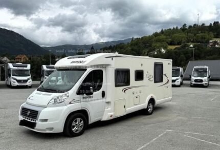 Prix : 15000€  FIAT 2.3 130 CH Rapido 691F , diesel, manuelle , année : 2011 , kilométrage : 114,000 Km , 4 places , 4 couchages , 4 places , lit centrale , permis B , porte vélo , test d’étanchéité ok