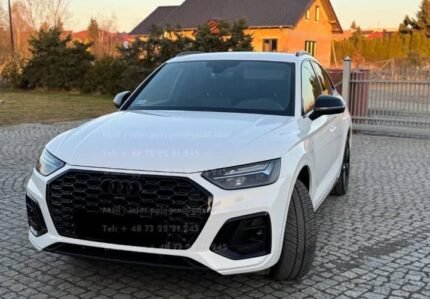 PRIX : 21000€   AUDI Q5 2.0 163CH Sportback S-Line , année : 2021, kilométrage : 23 500 km , diesel , automatique, panoramique