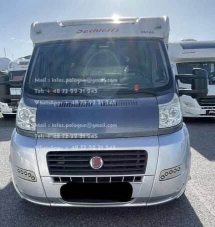Prix: 16000€  FIAT 2.3 130 CH Dethleffs MAGIC EDITION , Année 2011 , 4 places , 4 couchages , Lit centrale , panneaux solaires, manuelle , diesel , permis B , porte vélo
