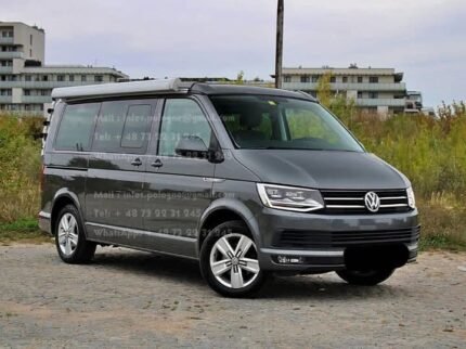 Prix :17500€  Volkswagen California 2.0 150 CH , année : 2017 , automatique, diesel , 5 places , 5 couchages , panneaux solaires, porte vélo