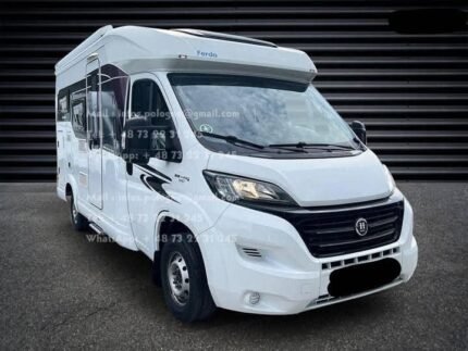 Prix : 19000€   Fiat 2.3 131CH Hobby V 60 GF, année : 2017 , kilométrage : 80 000 km , Diesel, manuelle , 4 places , 4 couchages , 3 500 kg , permis B, panneau solaire , porte vélos , test d’étanchéité ok