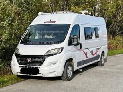 Prix : 18500€  FIAT 2.3 131 CH Challenger Vany , année : 2016. 92734 km (certifié) , 4 places , 4 couchages, panneaux solaires , manuelle , diesel