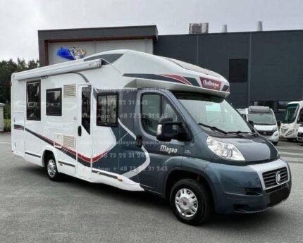 Prix : 20000€  FIAT SEMI INTEGRAL 2.3 130 CH , Challenger Mageo | lit rabattable / Chauffage Truma diesel + 230v / NAVI / NX-5 / 4 places / 4 couchages / 48 844 km ( certifié ) / 2014 / PERMIS B