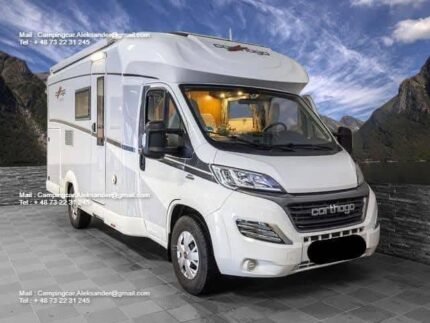 Prix : 23000€  FIAT 2.3 150 CH Carthago C-Tourer T , année : 2015 , kilométrage : 47000 km , 4 places , 4 couchages , permis B , panneaux solaires , porte vélos , diesel, manuelle