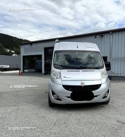 Prix : 15000€  FIAT 2.3 130CH Rapido V56 , année : 2012 , kilométrage : 87545 km , 4 places , 4 couchages , panneaux solaires , porte vélo , test d’étanchéité ok