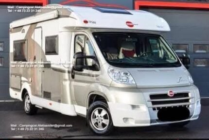 Prix : 14000€  FIAT Bürstner IXEO 2.3 131 CH , année : 2010 , 147.000 Km , manuelle , diesel , 4 places , 4 couchages , panneaux solaires , permis B , 