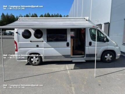 Prix : 14000€  Fiat Ducato Pøssl Win Style 3.0 160 CH , automatique, diesel , kilométrage : 149500 km , 4 places , 4 couchages , 4 couchages , panneaux solaires , auvent