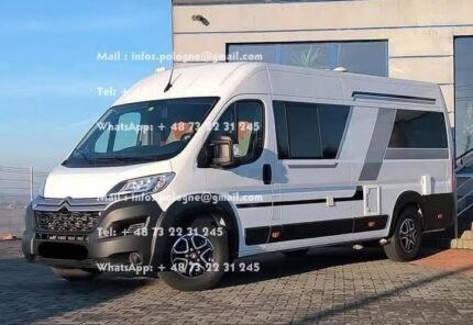 Prix : 21000€   Citroën Jumper 2.2 165CH Campervan 4 places 2xClimatisation , année : 2022 , Diesel, manuelle , kilométrage : 112 000 km , 3 500 kg , permis B , 4 places , 4 couchages , panneau solaire , test d’étanchéité ok