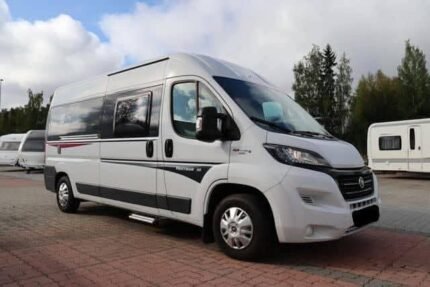 Prix : 21000€  FIAT 2.3 131 CH Hobby K60 , 2017 , manuelle diesel , 89000 KM certifié, 4 places , 4 couchages , / permis B / 
