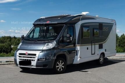 Prix : 22000€  FIAT 2.3 150 CH Bürstner Fifty Five automatique , année : 2014 , kilométrage : 69900 KM , diesel , porte vélo , 4 places , 4 couchages , permis B , panneaux solaires , test d’étanchéité ok