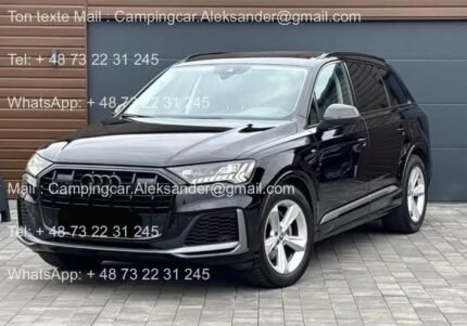 Prix : 23500€  Audi Q7 45 3.0 231CH TDI Quattro Tiptronic , année : 2020 , kilométrage : 76 300 km , Automatique , Diesel