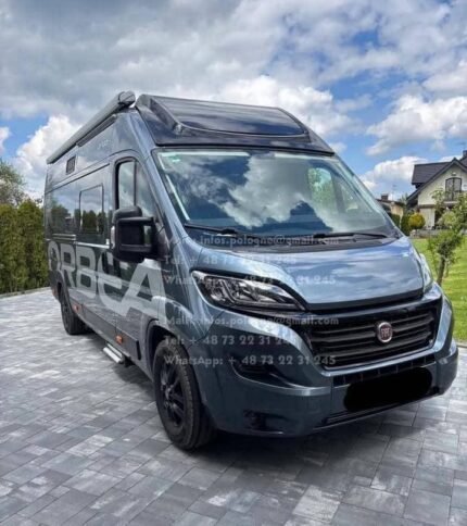 Prix: 26000€  FIAT 2.3 170CH DUCATO/CHAUSSON , manuelle Diesel , année: 2020 , Kilométrage : 48 331 km , 3 500 Kg , permis B , 4 Places , 4 Couchages, panneaux solaires , test d’étanchéité ok, porte vélo ,