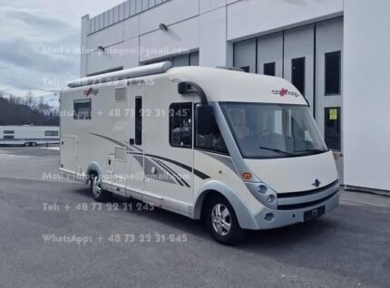 Prix : 24000€  FIAT INTÉGRAL 3.0 158 CH Carthago Chic C-Line , année : 2011 , kilométrage : 84 000 km , 5 places , 5 couchages , panneaux solaires