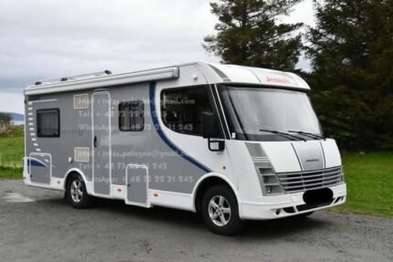 Prix : 15500€  FIAT 2.3 150CH Dethleffs i6501B, Senkeseng , année : 2007, kilométrage : 95 000 km , diesel , manuelle , 5 places , 5 couchages , 4 000 kg , permis C, porte vélos, panneau solaire , test d’étanchéité ok, 
