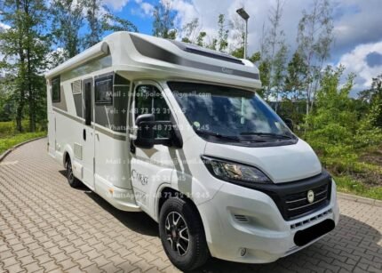 Prix : 28000€   FIAT 2.2 160CH McLOUIS CARAT 470G , année : 2022 , kilométrage : 16 600 km , Diesel, manuelle , 4 places , 4 couchages , 3 500 kg , permis B , panneau solaire , test d’étanchéité ok